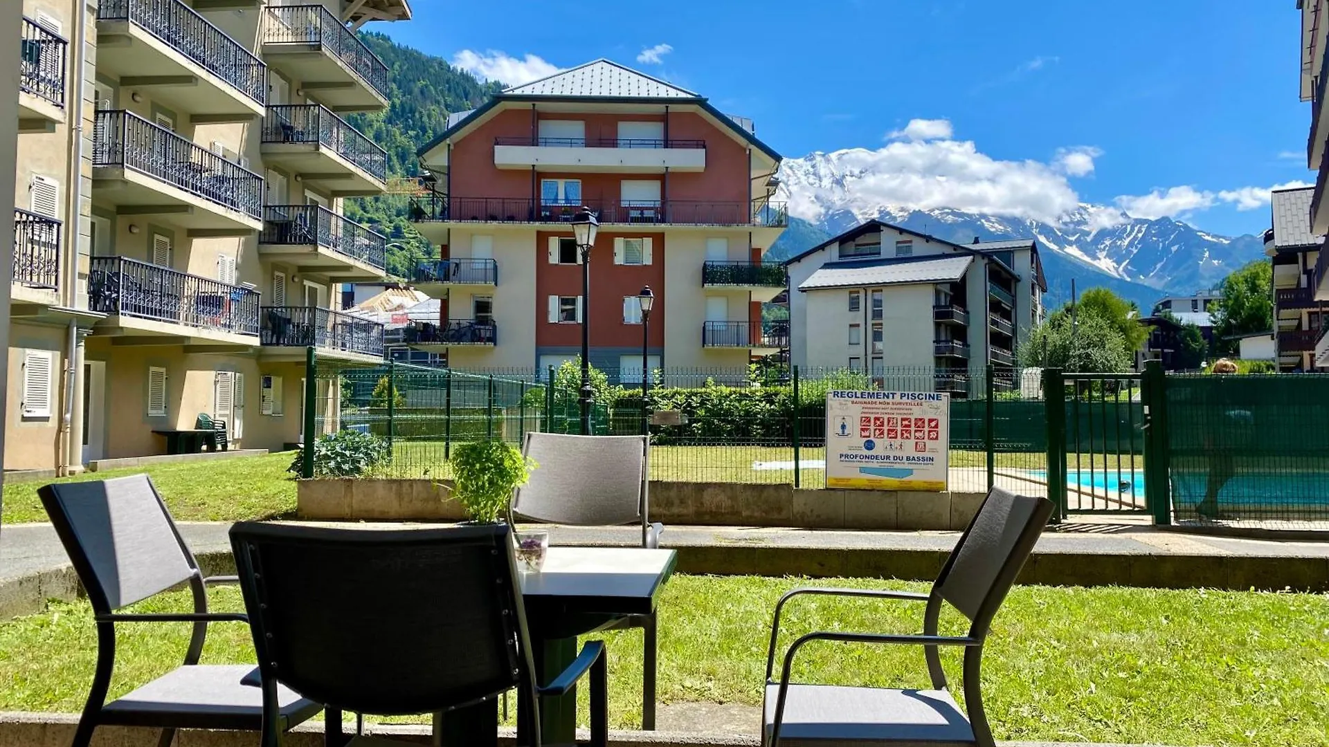 Appt Miage - 2 Pieces Cabine, Terrasse & Piscine Saint-Gervais-les-Bains France